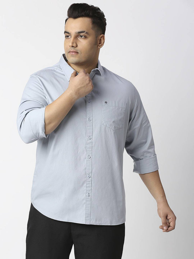 Thomas Scott Men Plus Size Cotton Casual Shirt