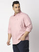 Thomas Scott Men Plus Size Cotton Casual Shirt