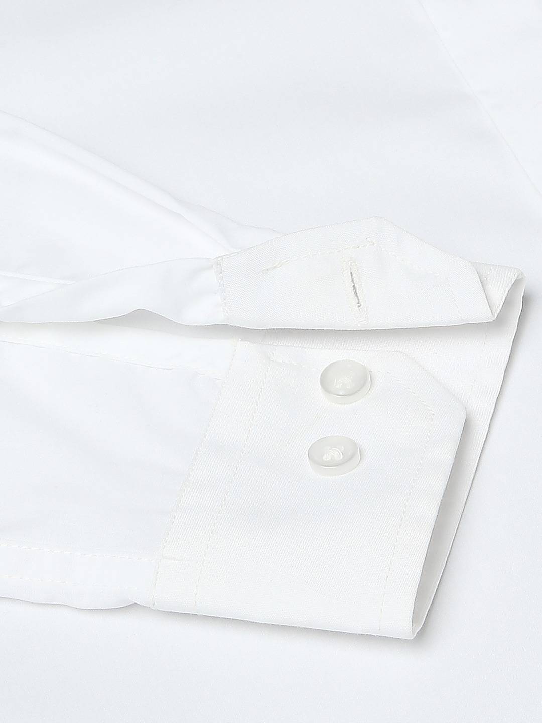 Thomas Scott Men Spread Collar Classic Fit Slim Fit Pure Cotton Formal Shirt