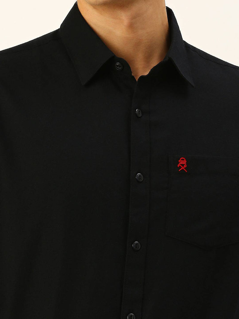 Thomas Scott Men Classic Cotton Slim Fit Flannel Casual Shirt
