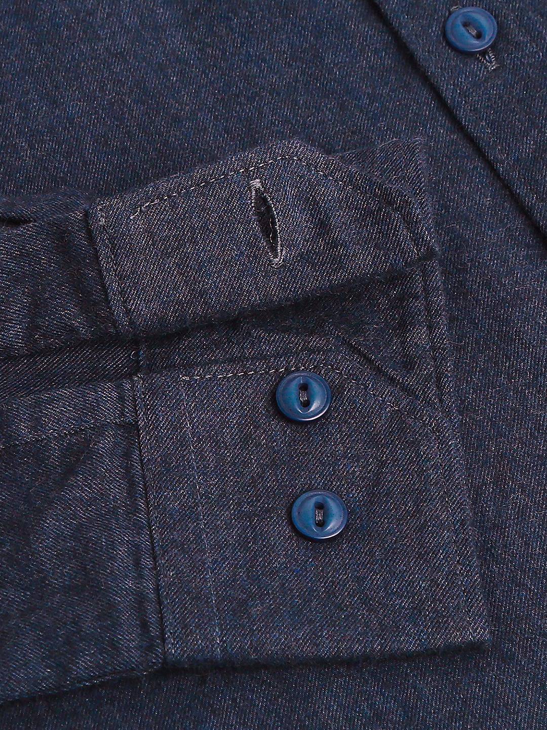 Thomas Scott Men Classic Slim Fit Flannel Casual Shirt