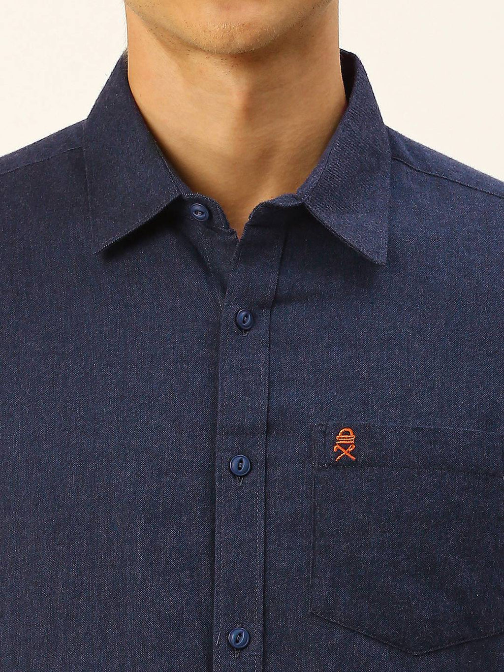 Thomas Scott Men Classic Slim Fit Flannel Casual Shirt