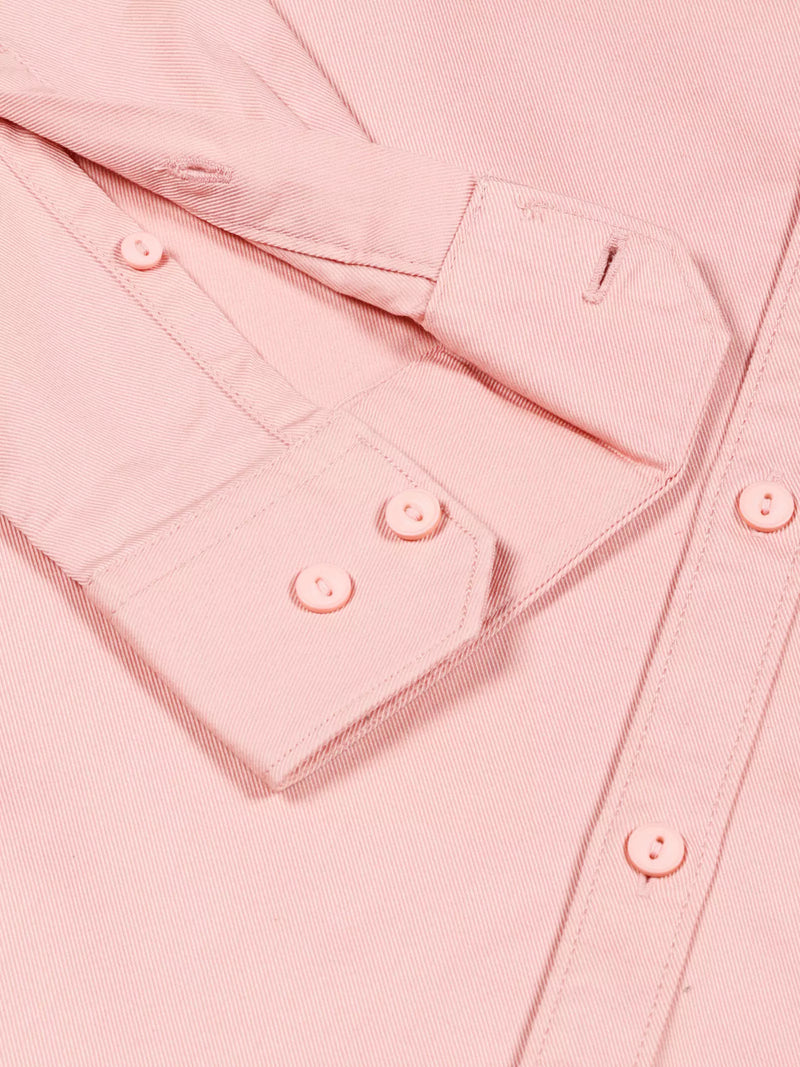 Thomas Scott Men Standard Slim Fit Flannel Weave Pure Cotton Casual Shirt
