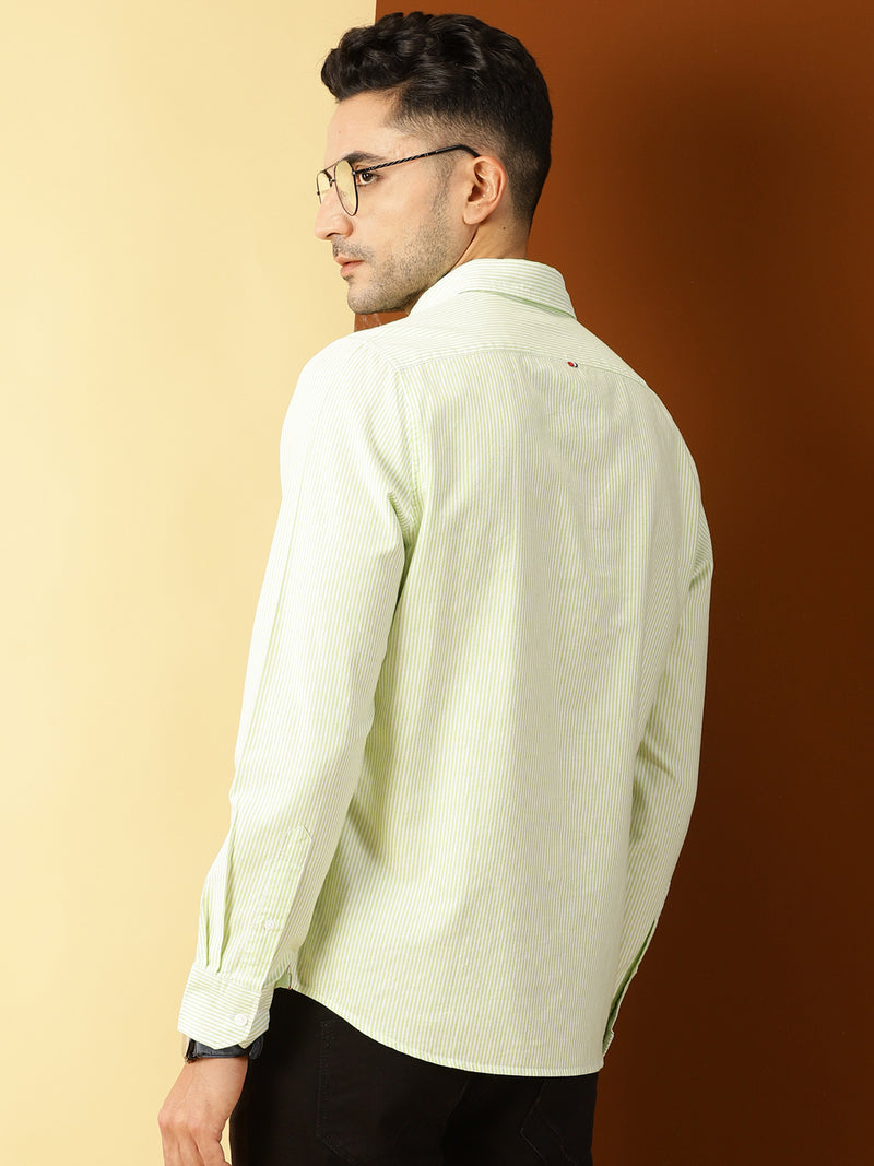Thomas Scott Men Smart Slim Fit Opaque Casual Shirt