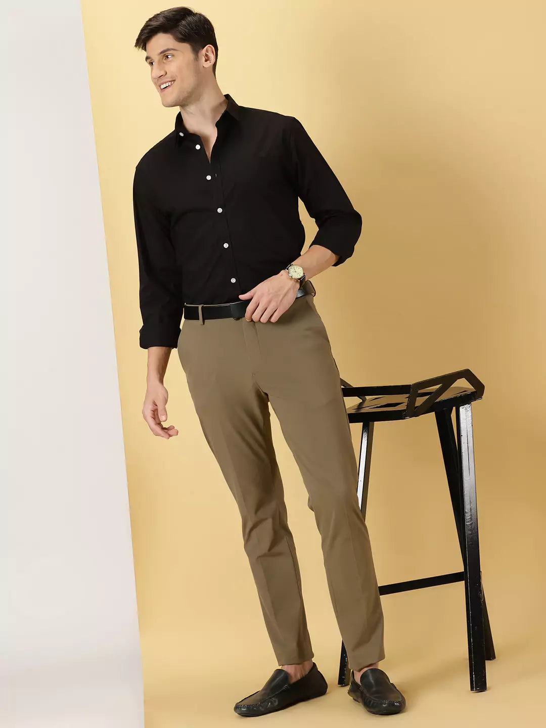 Thomas Scott Men Classic Slim Fit Formal Shirt