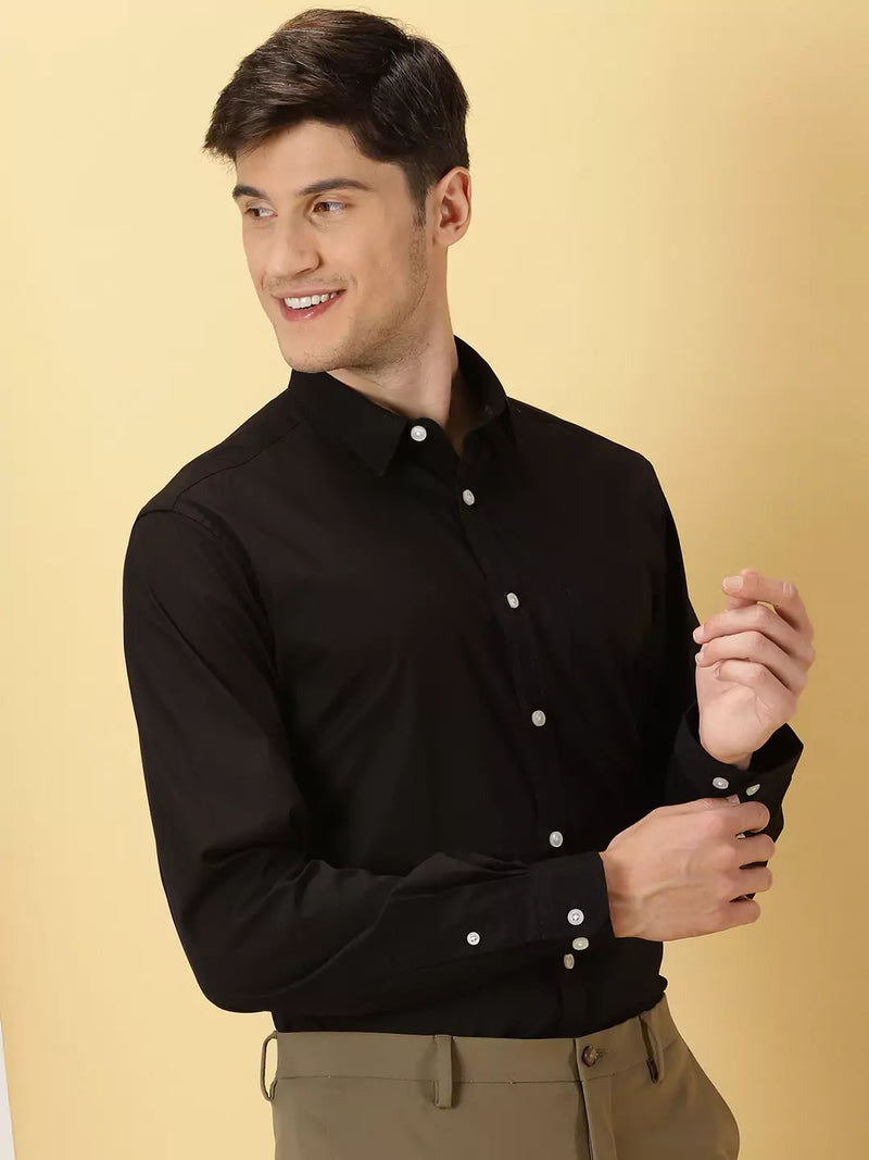 Thomas Scott Men Classic Slim Fit Formal Shirt