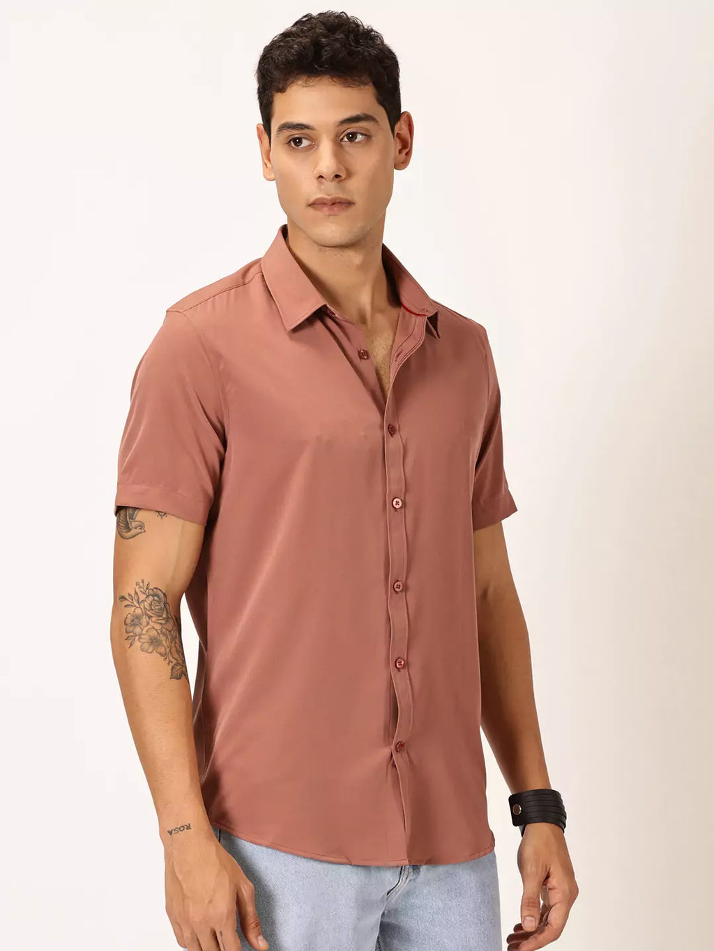 Thomas Scott Men Premium Slim Fit Casual Shirt