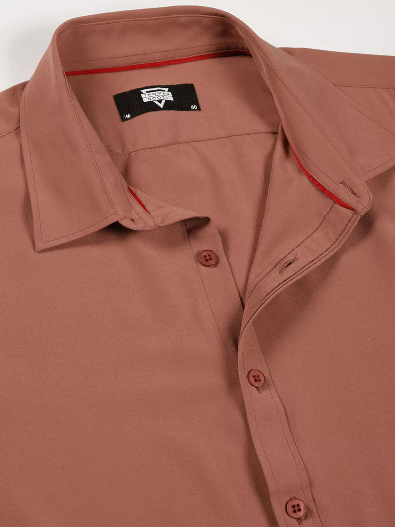 Thomas Scott Men Premium Slim Fit Casual Shirt