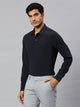 Thomas Scott Men Classic Slim Fit 4 Way Stretch Spread Collar Casual Shirt