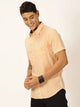 Standard Slim Fit Checked Pure Cotton Casual Shirt For Men