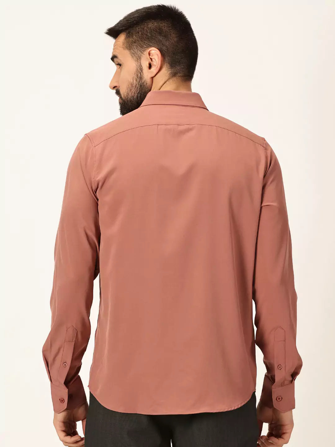 Thomas Scott Men Premium Slim Fit Long Sleeves Casual Shirt