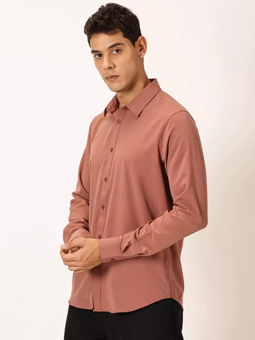 Thomas Scott Men Premium Slim Fit Long Sleeves Casual Shirt