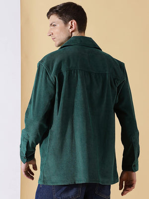 Thomas Scott Men Premium Corduroy Casual Shirt