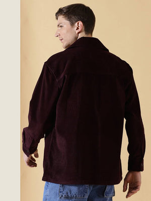 Thomas Scott Men Premium Corduroy Casual Shirt