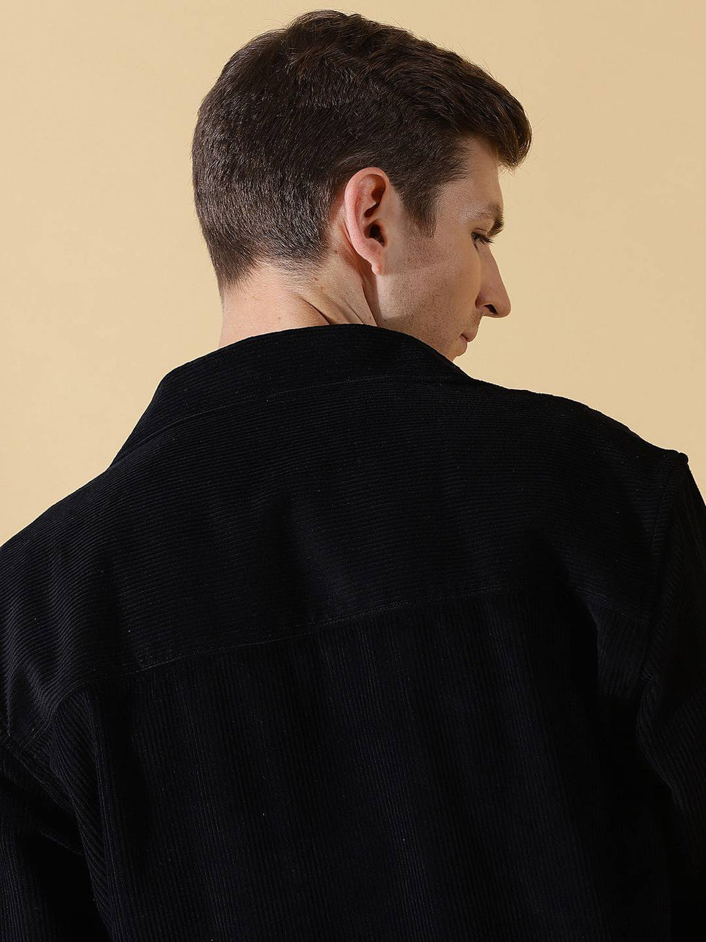 Thomas Scott Men Premium Corduroy Oversized Shackets
