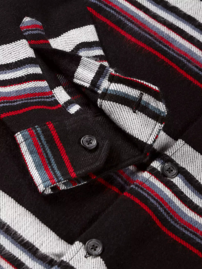 Thomas Scott Men Standard Horizontal Stripes Cotton Opaque Striped Casual Shirt
