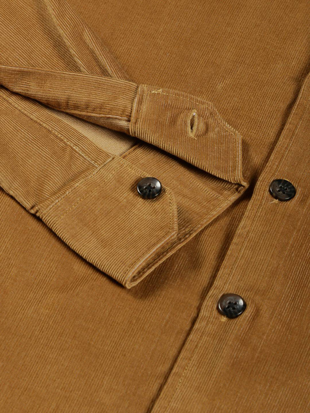 Thomas Scott Men Premium Slim Fit Corduroy Casual Shirt