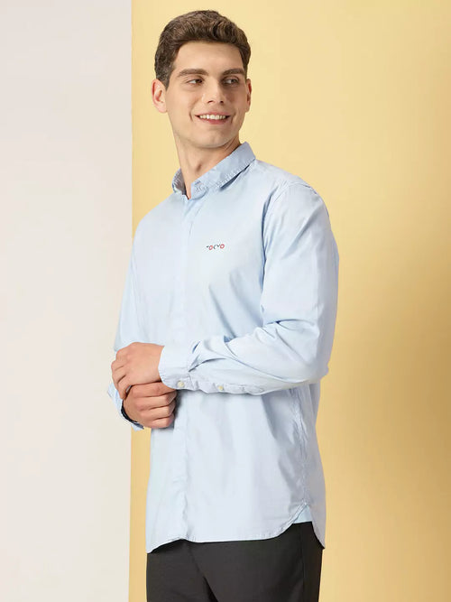 Thomas Scott Men Classic Slim Fit Casual Shirt