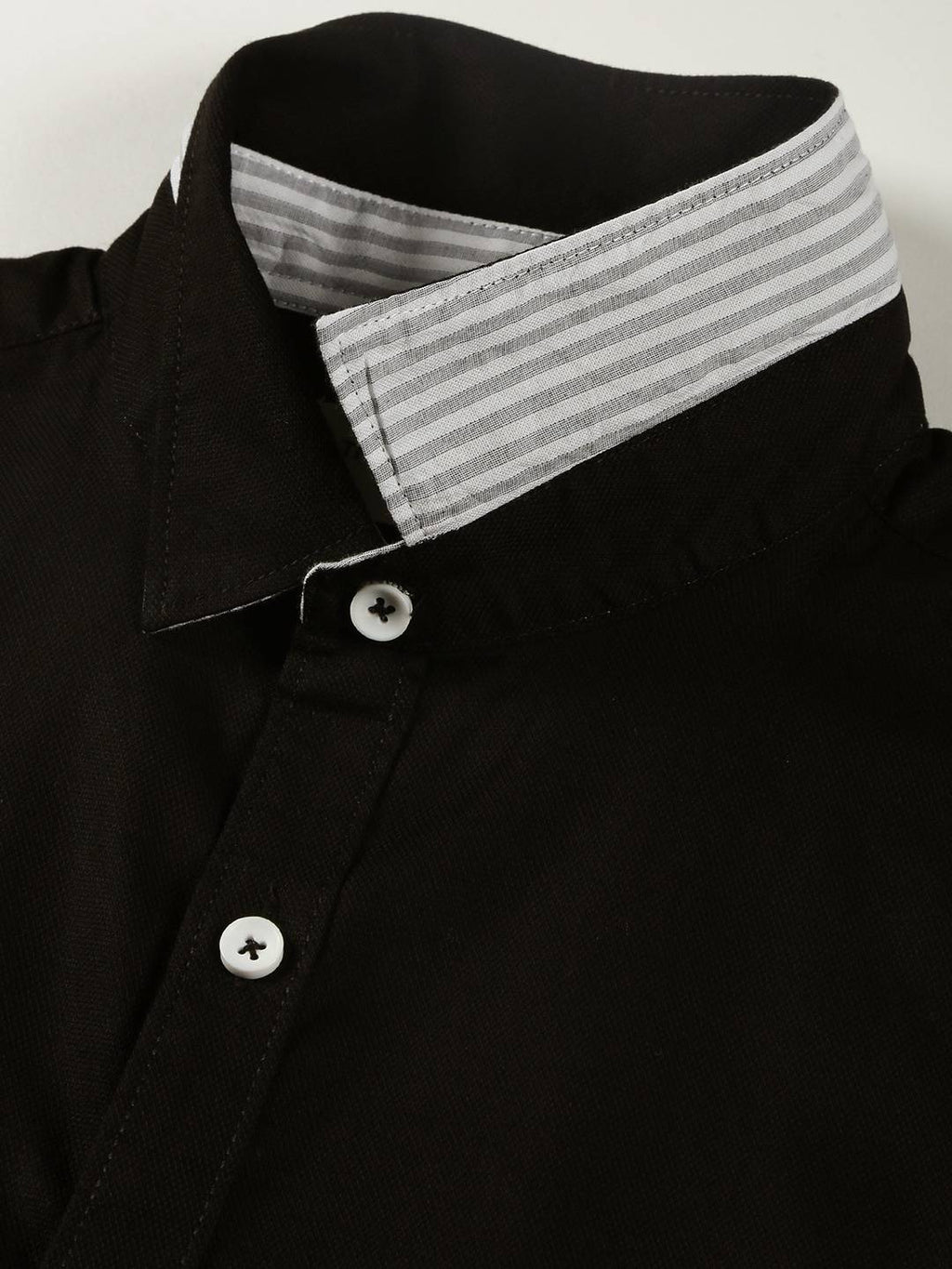 Thomas Scott Men Classic Spread Collar Oxford Pure Linen Casual Shirt