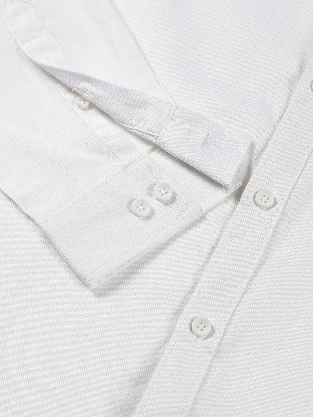Thomas Scott Men Classic Regular Fit Cotton Oxford Casual Shirt