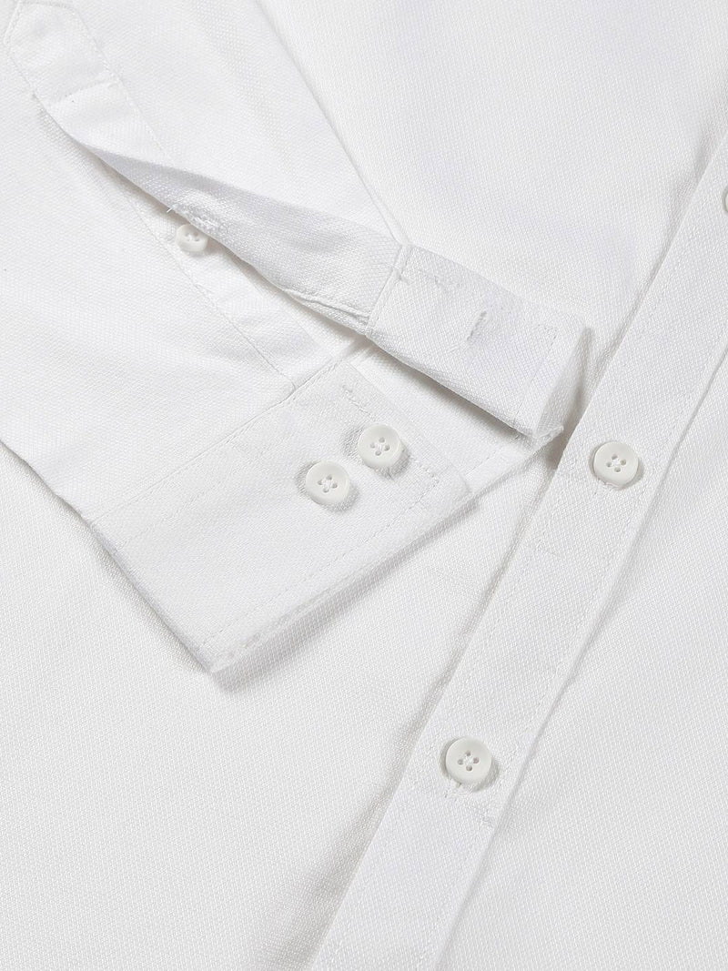 Thomas Scott Men Classic Regular Fit Cotton Oxford Casual Shirt