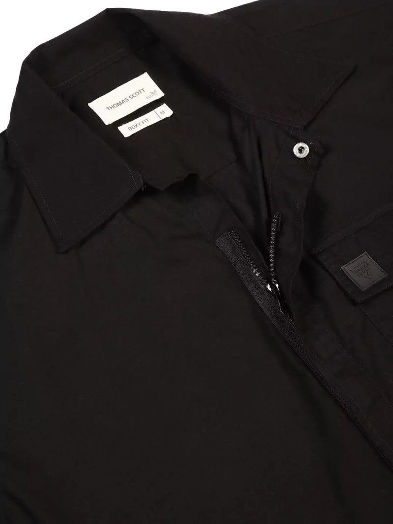 Thomas Scott Men Premium Boxy Pure Cotton Casual Shirt