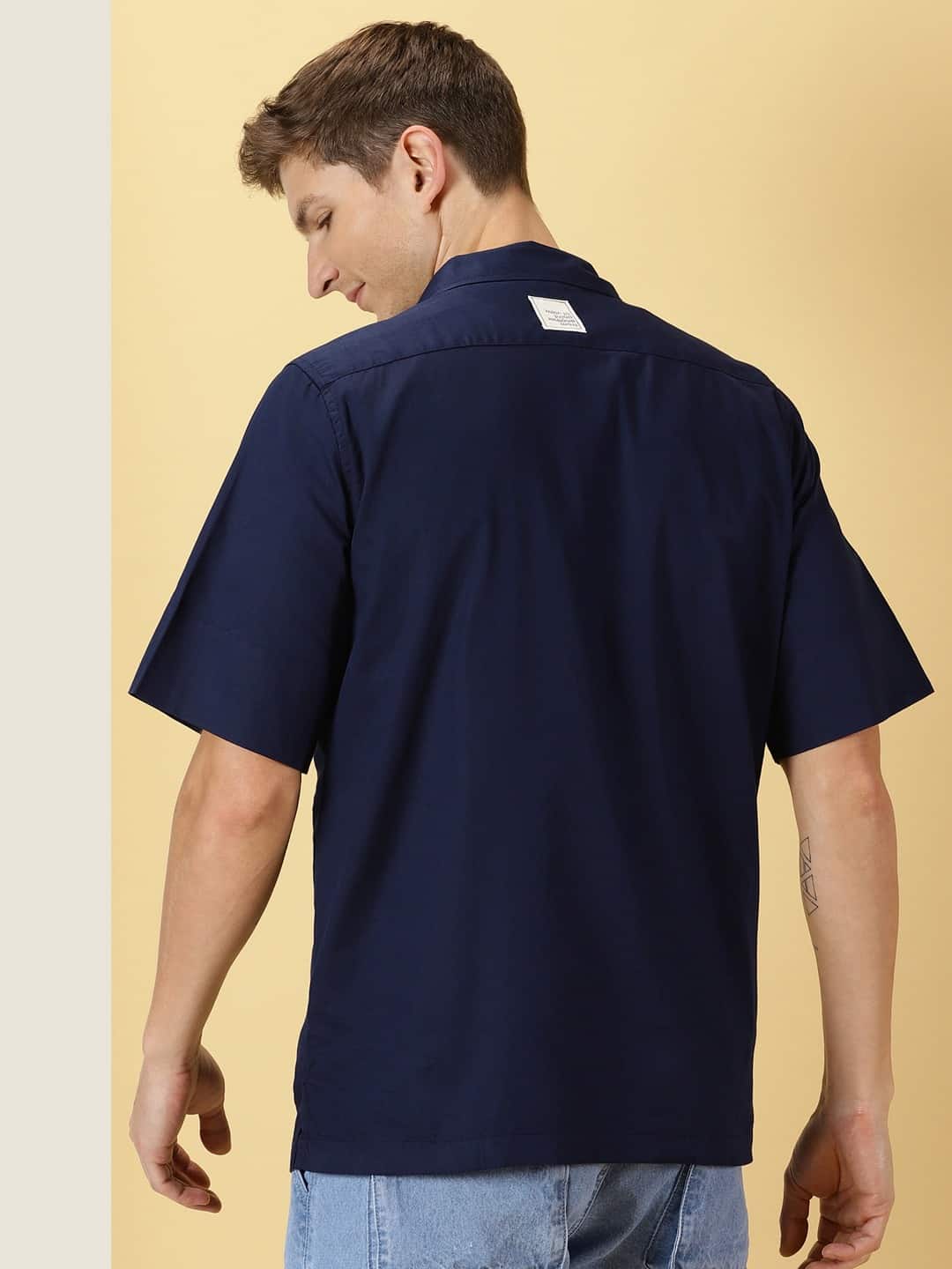 Thomas Scott Men Smart Pure Cotton Casual Shirt