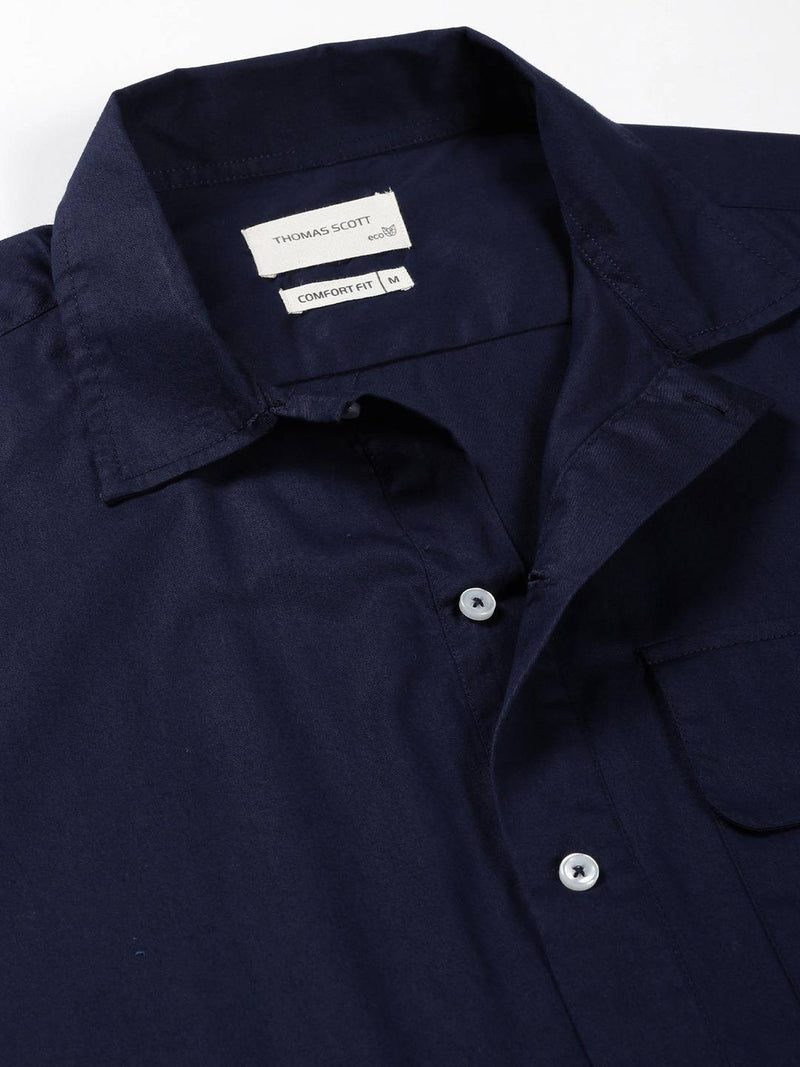Thomas Scott Men Smart Pure Cotton Casual Shirt