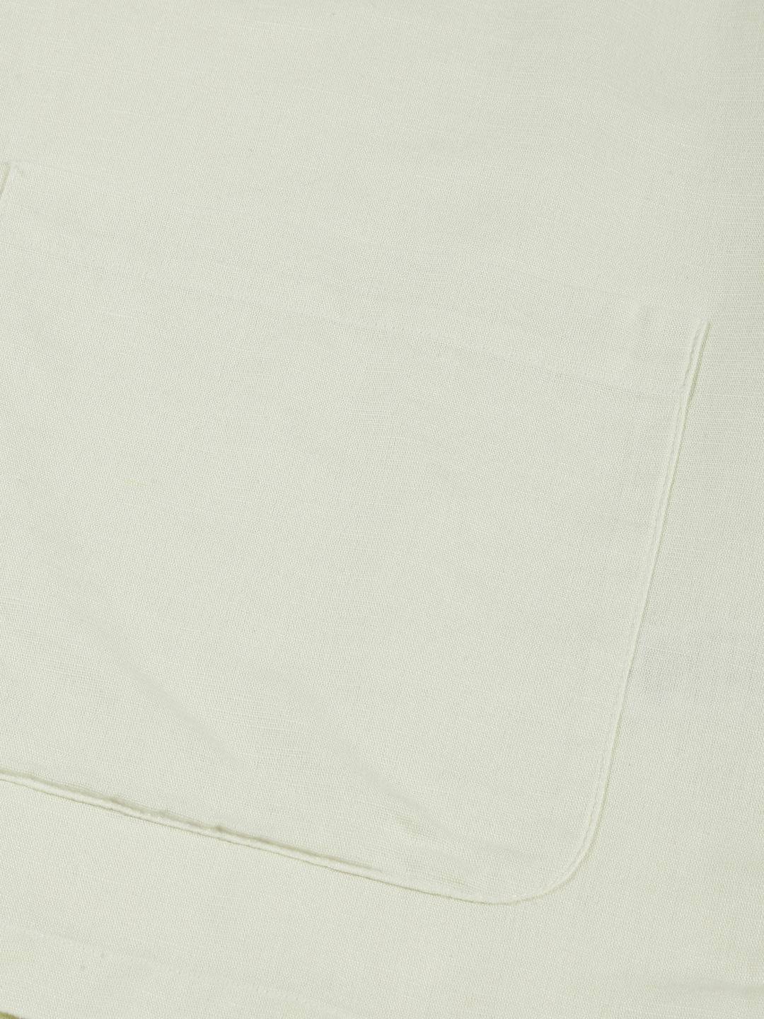 Thomas Scott Men Modern Corduroy Cotton Linen Casual Shirt