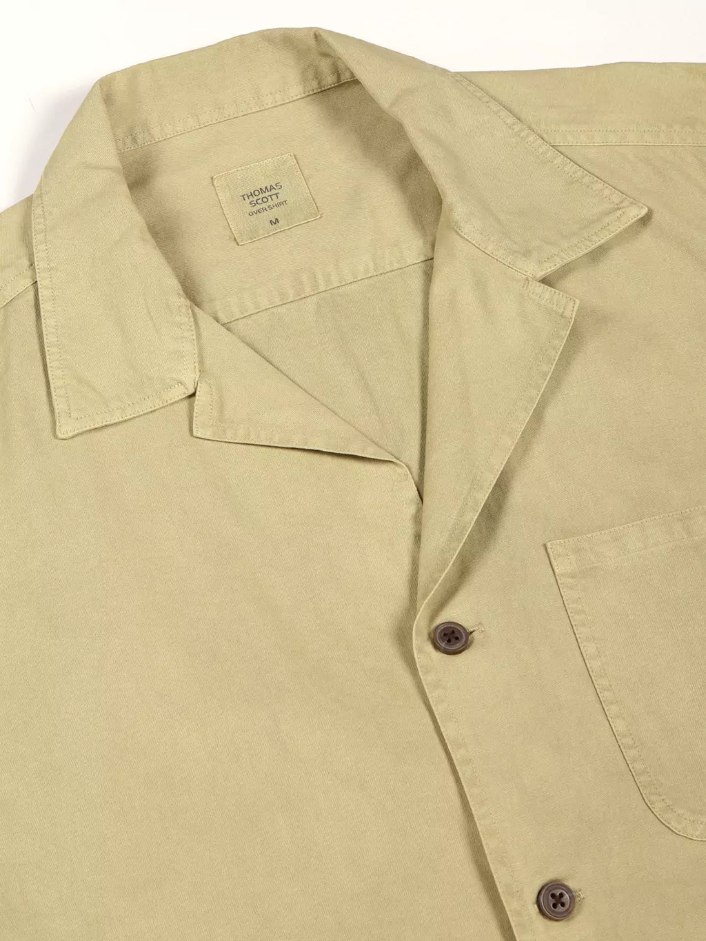 Thomas Scott Men Premium Solid Cuban Collar Pure Cotton Casual Shirt