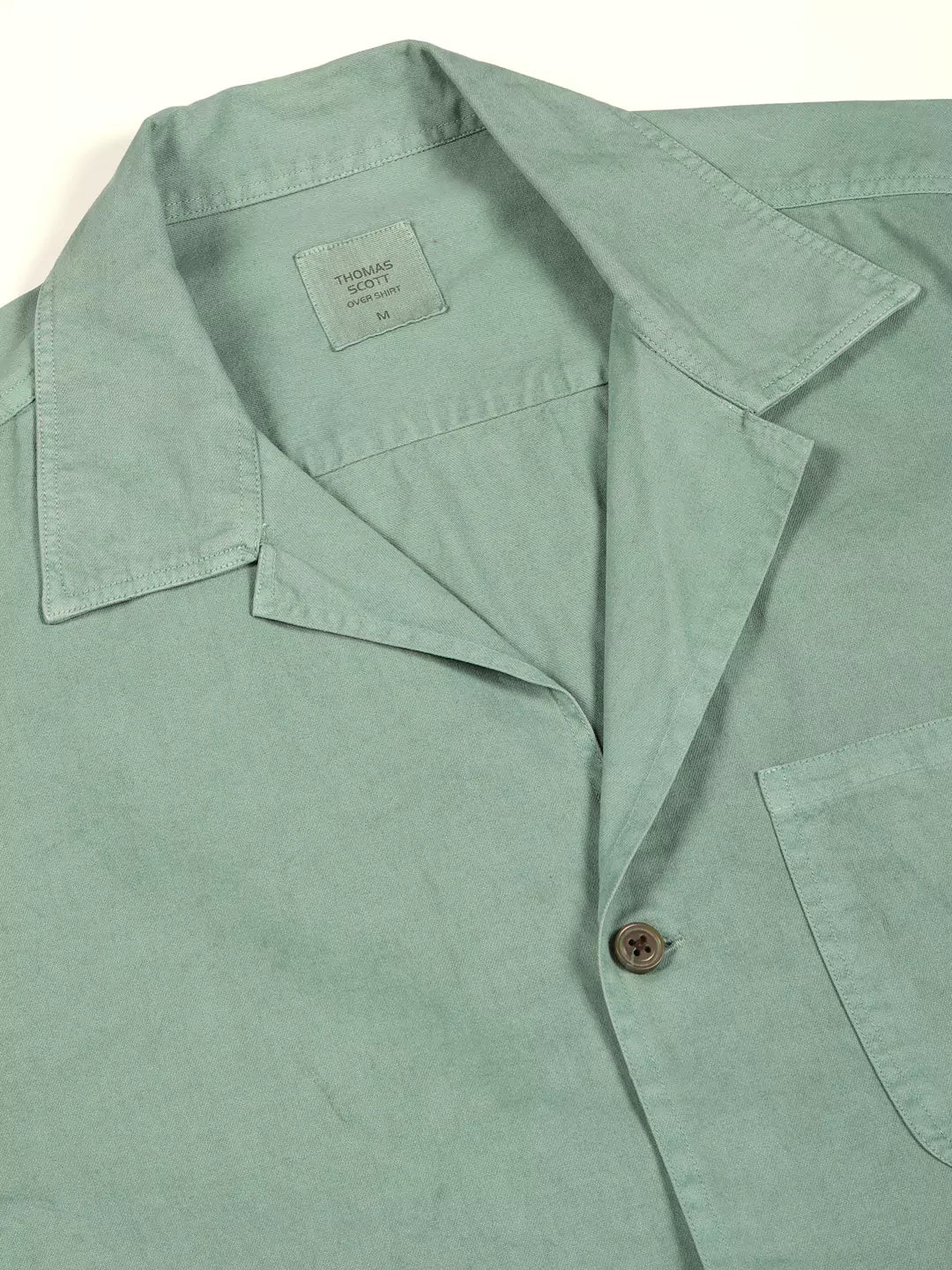 Thomas Scott Men Premium Pocket Detailing Solid Casual Shirt