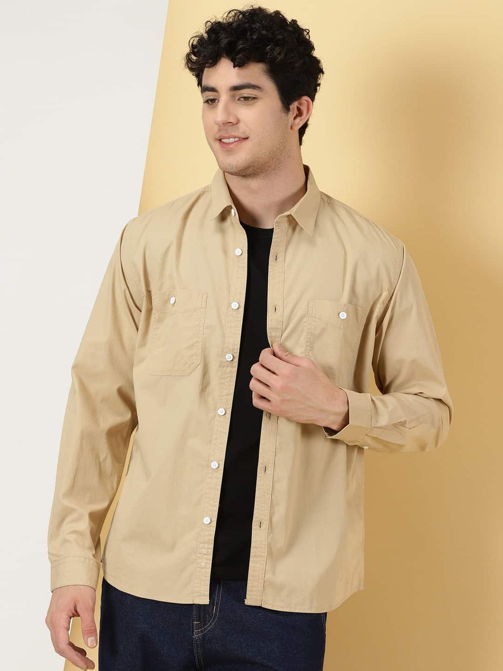 Thomas Scott Men Smart Pure Cotton Casual Shirt