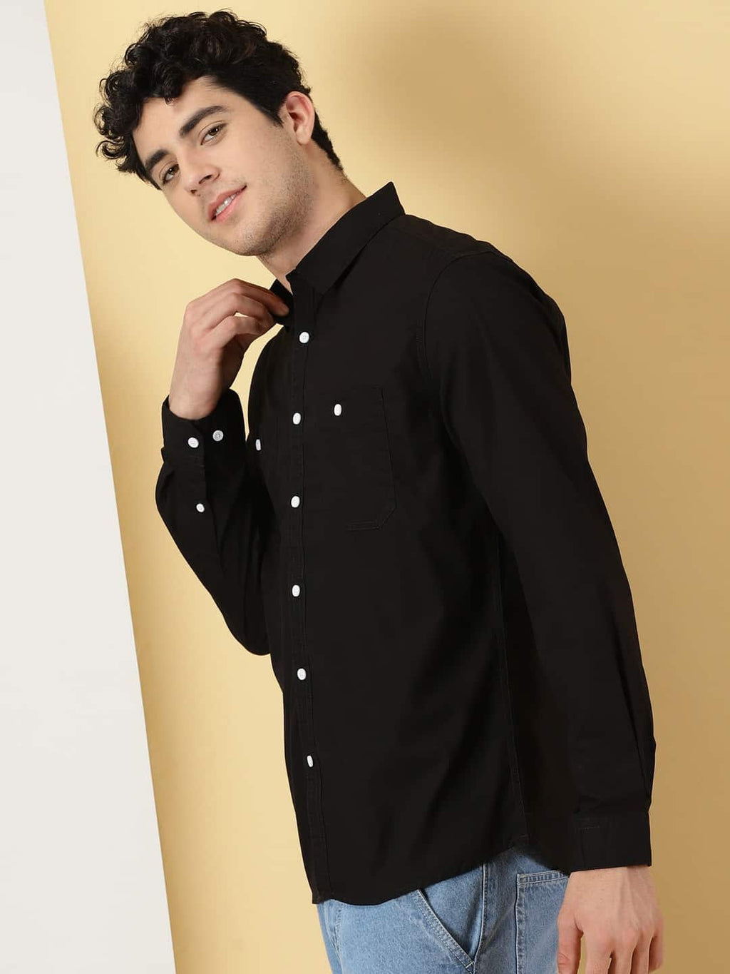 Thomas Scott Men Smart Pure Cotton Casual Shirt