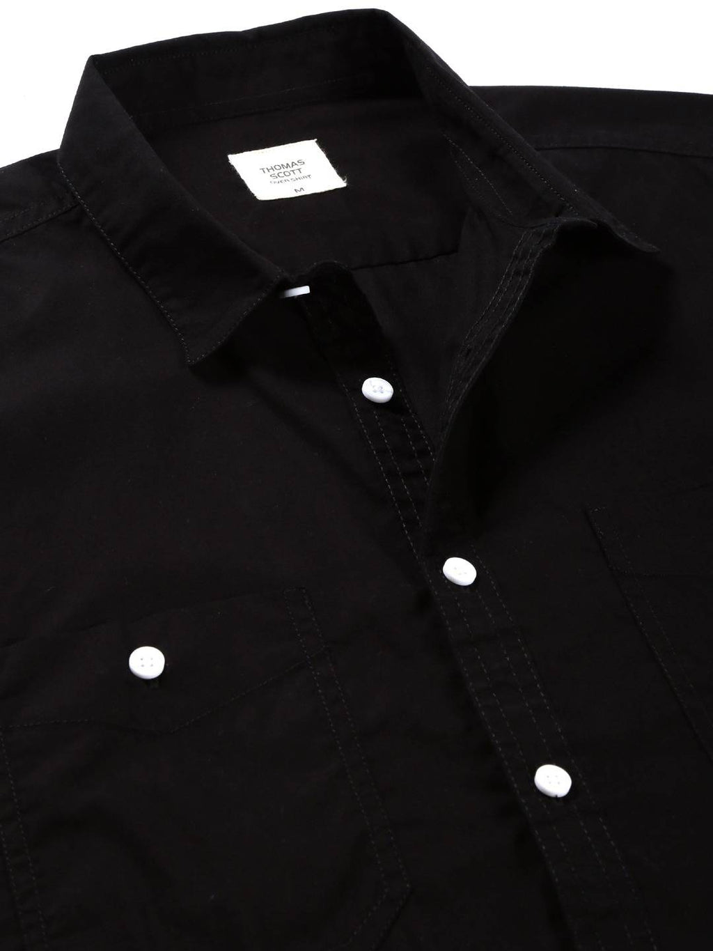 Thomas Scott Men Smart Pure Cotton Casual Shirt