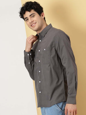Thomas Scott Men Smart Pure Cotton Casual Shirt