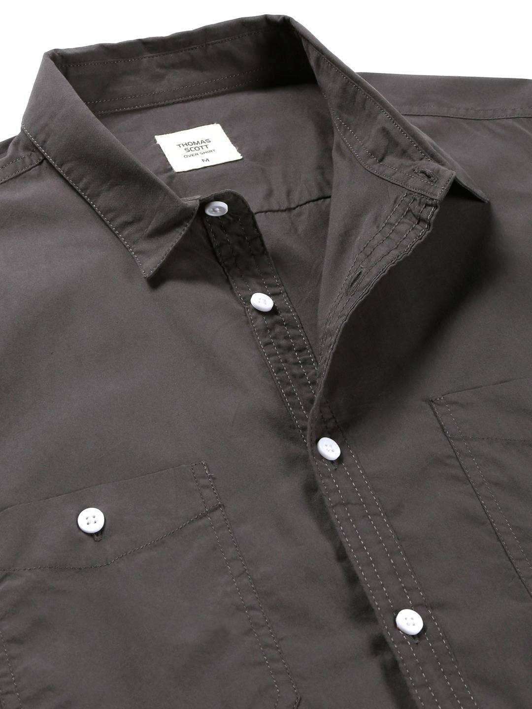 Thomas Scott Men Smart Pure Cotton Casual Shirt