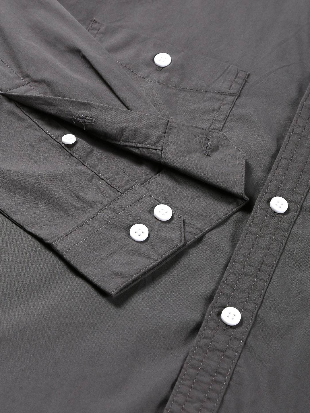 Thomas Scott Men Smart Pure Cotton Casual Shirt