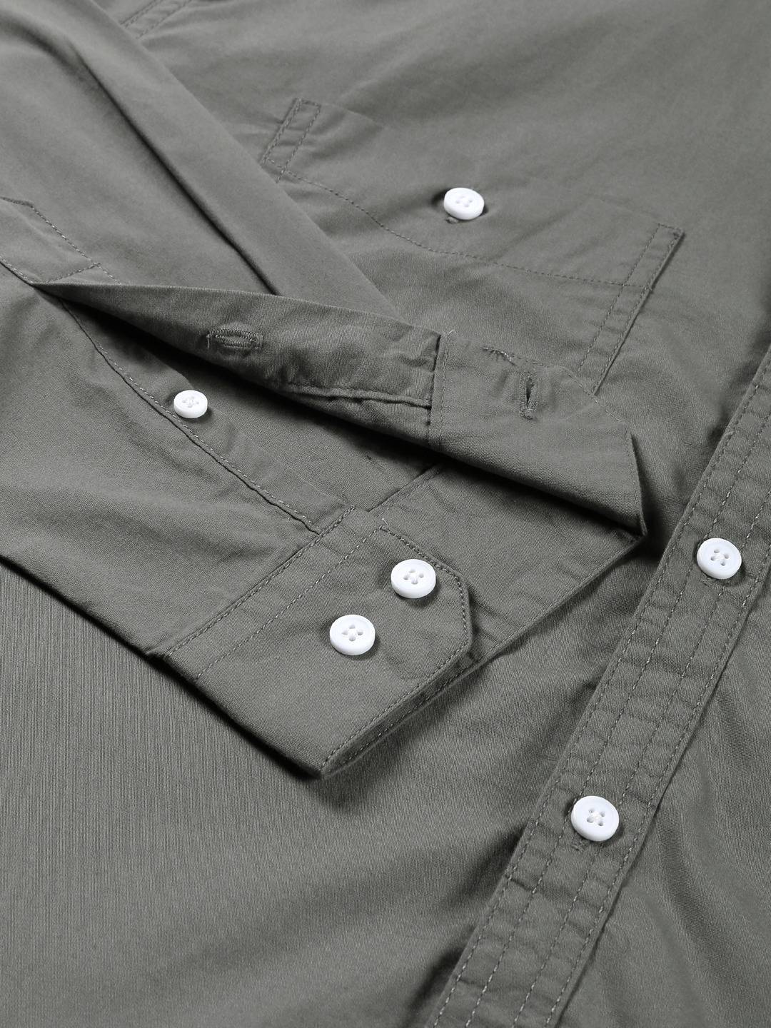 Thomas Scott Men Smart Pure Cotton Casual Shirt