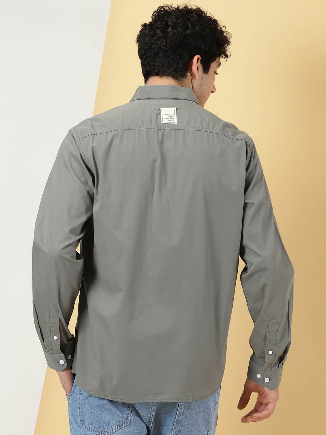 Thomas Scott Men Smart Pure Cotton Casual Shirt