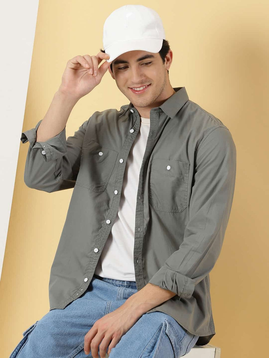 Thomas Scott Men Smart Pure Cotton Casual Shirt