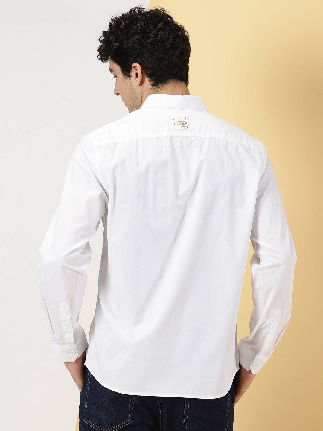 Thomas Scott Men Smart Pure Cotton Casual Shirt