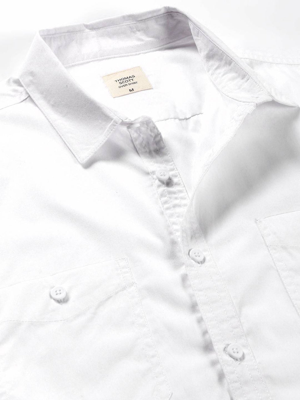 Thomas Scott Men Smart Pure Cotton Casual Shirt