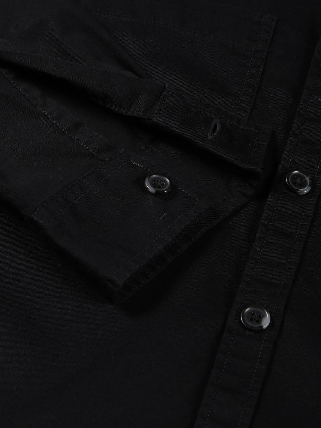 Thomas Scott Men Smart Pure Cotton Oversized Casual Shirt