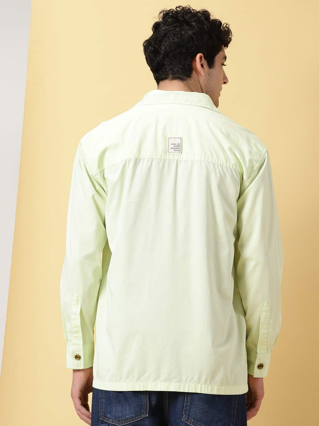Thomas Scott Men Smart Pure Cotton Oversized Casual Shirt
