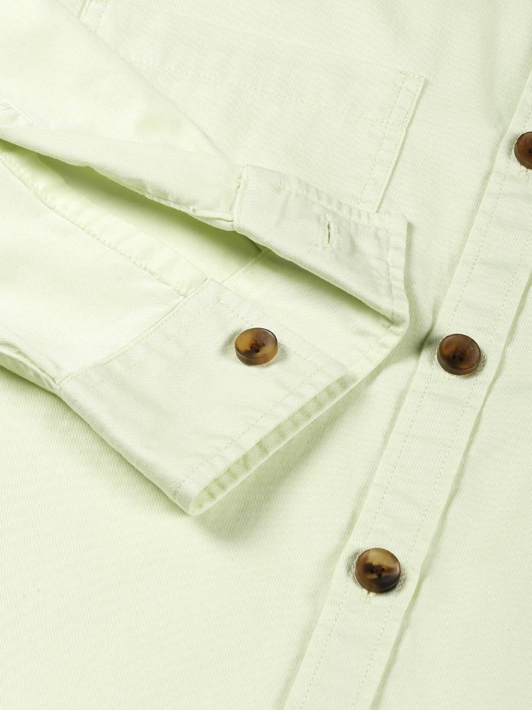 Thomas Scott Men Smart Pure Cotton Oversized Casual Shirt