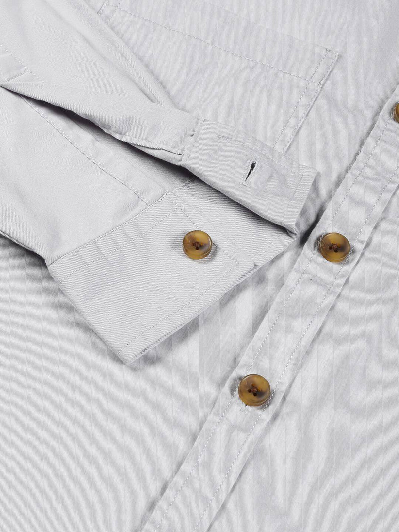 Thomas Scott Men Smart Pure Cotton Oversized Casual Shirt
