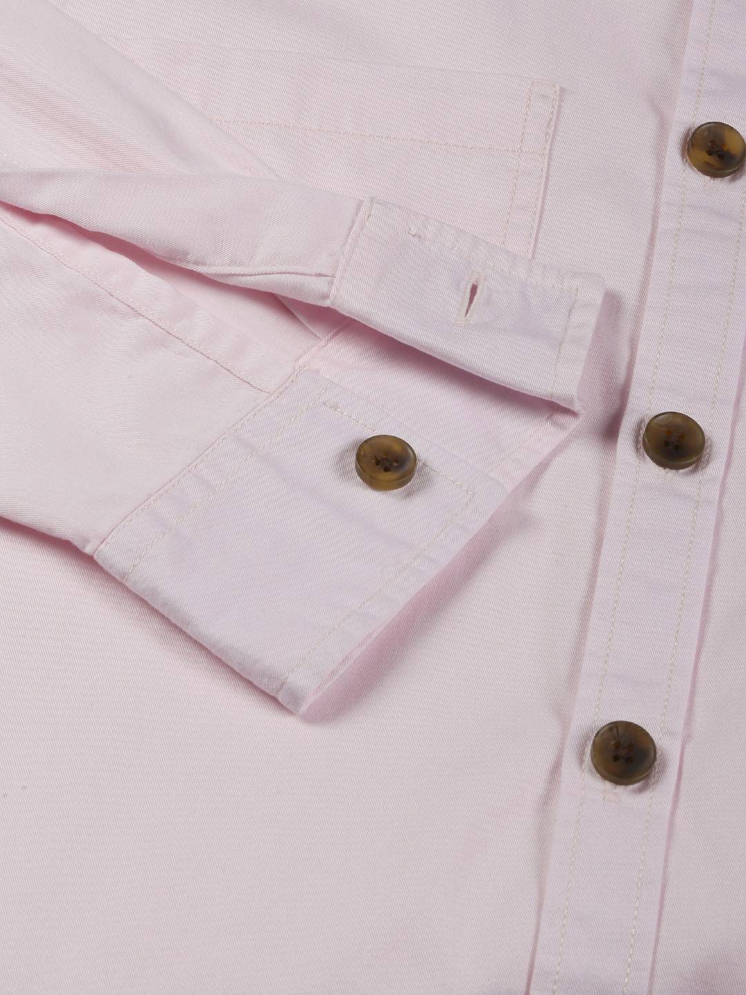 Thomas Scott Men Smart Pure Cotton Oversized Casual Shirt