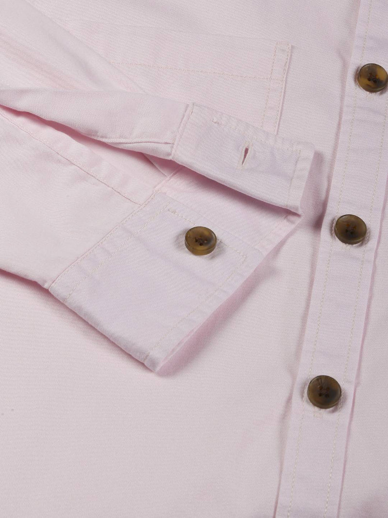Thomas Scott Men Smart Pure Cotton Oversized Casual Shirt
