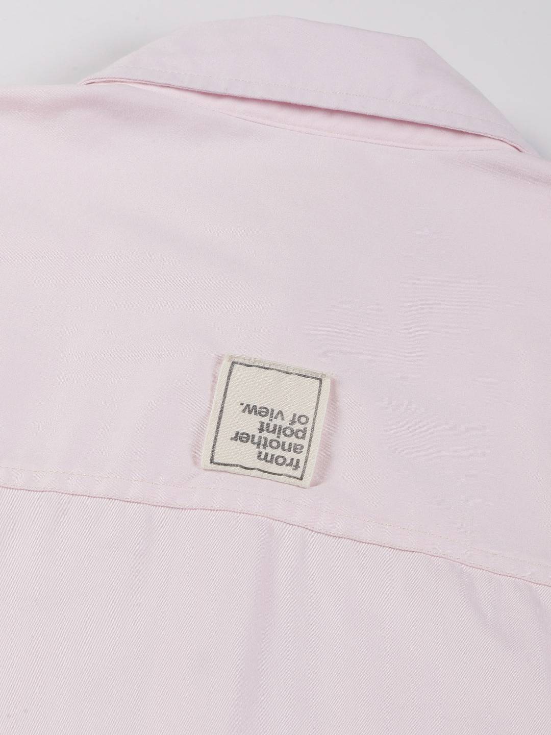 Thomas Scott Men Smart Pure Cotton Oversized Casual Shirt