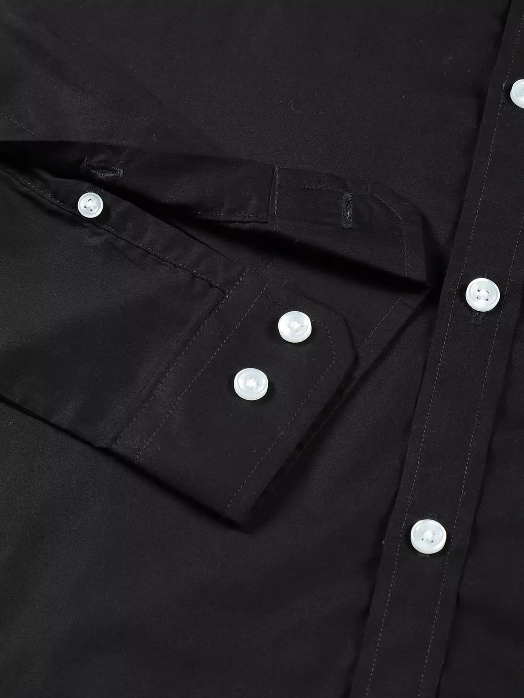 Thomas Scott Men Classic Slim Fit Opaque Cotton Formal Shirt